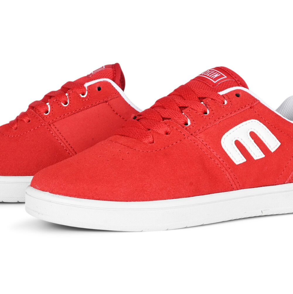 Etnies JOSL1N (Youth) Skate Shoes - Red/White