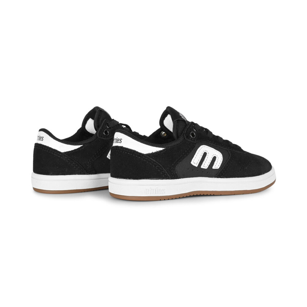 Etnies Little Kids Windrow (Toddler) Skate Shoes - Black/White/Gum