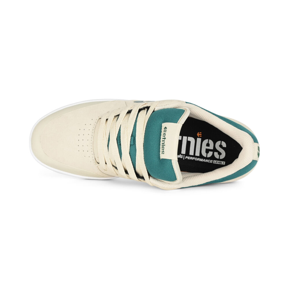 Etnies Marana Skate Shoes - Tan/Green