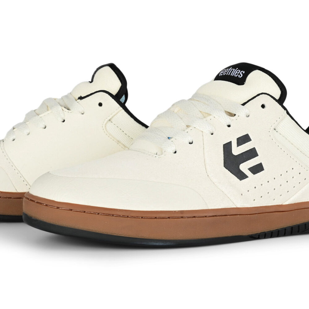 Etnies Marana Skate Shoes - White/Gum/Black