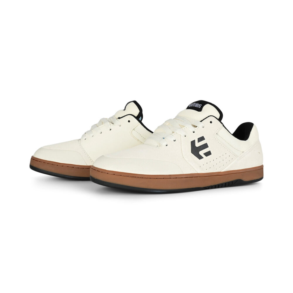 Etnies Marana Skate Shoes - White/Gum/Black