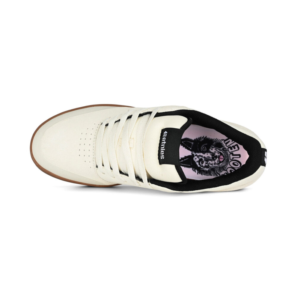 Etnies Marana Skate Shoes - White/Gum/Black