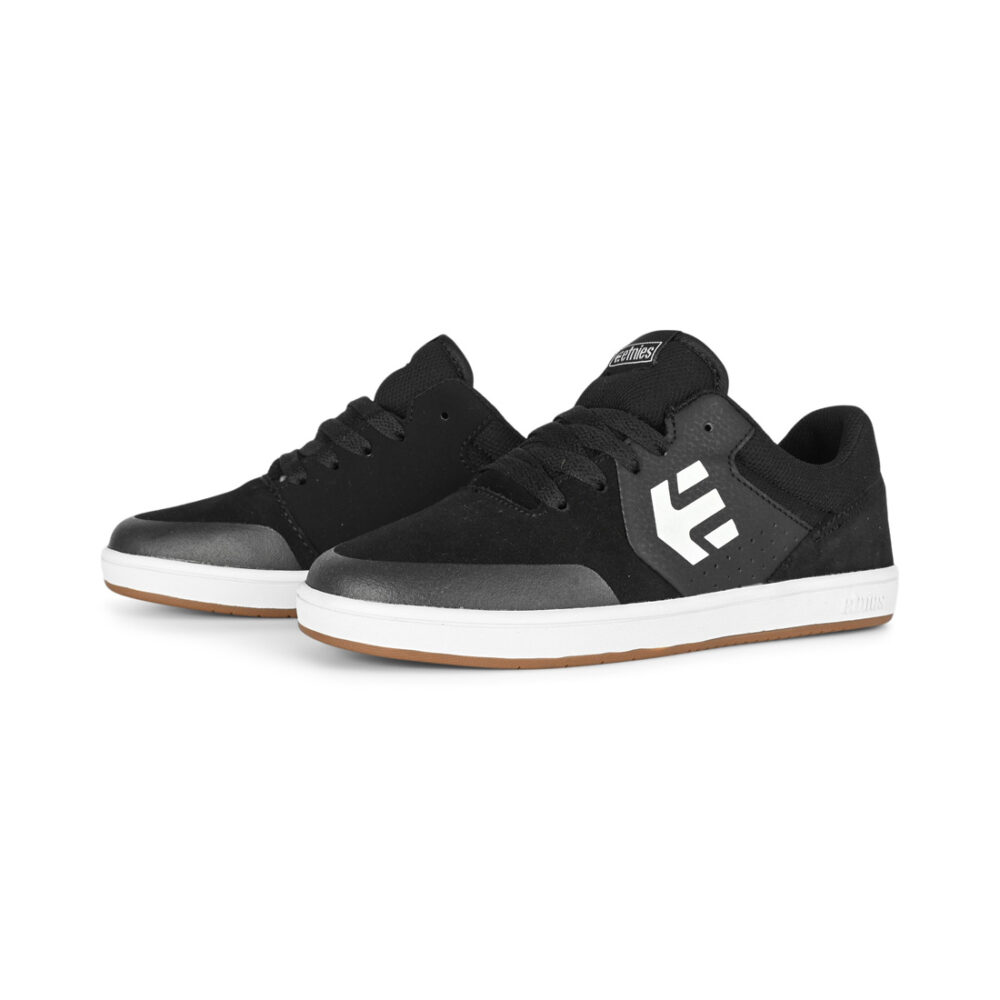 Etnies x Santa Cruz Marana (Youth) Skate Shoes - Black/Red/Gum