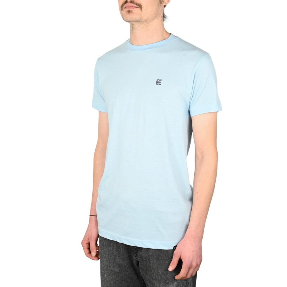 Etnies Team Embroidery S/S T-Shirt - Light Blue