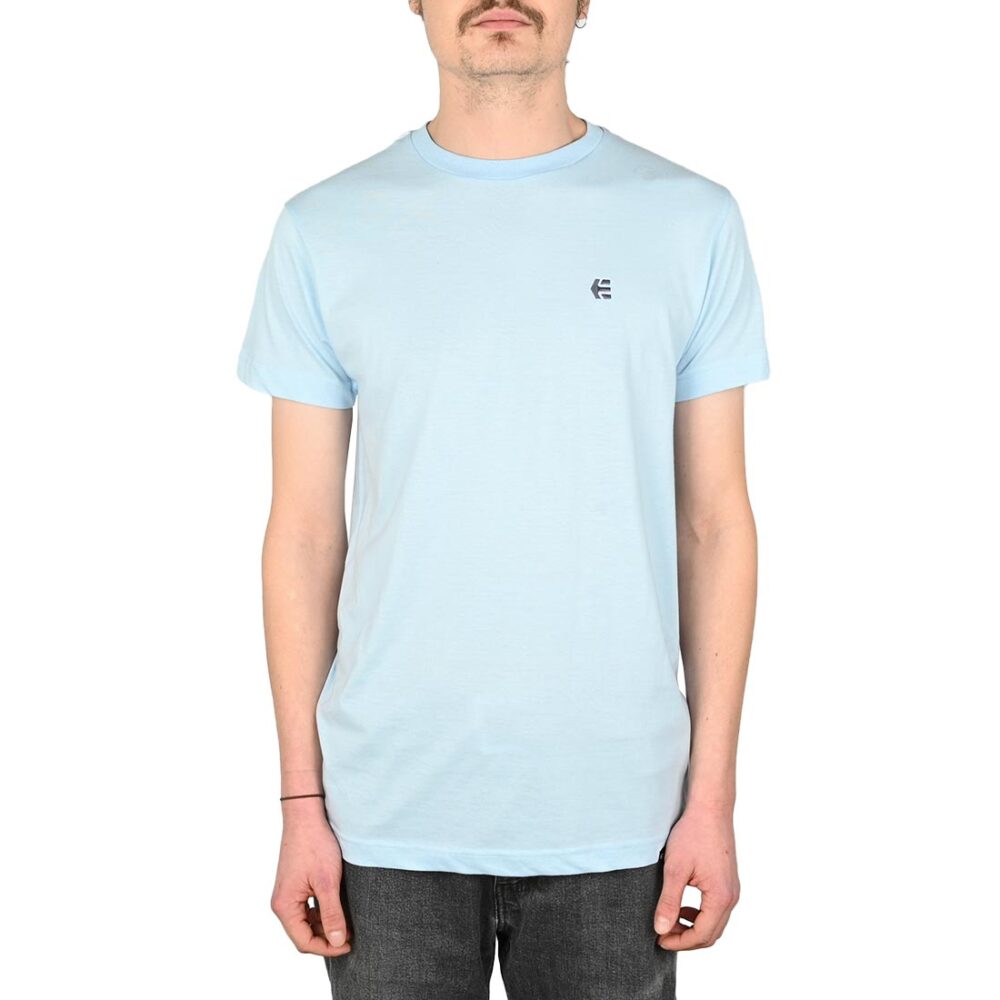 Etnies Team Embroidery S/S T-Shirt - Light Blue