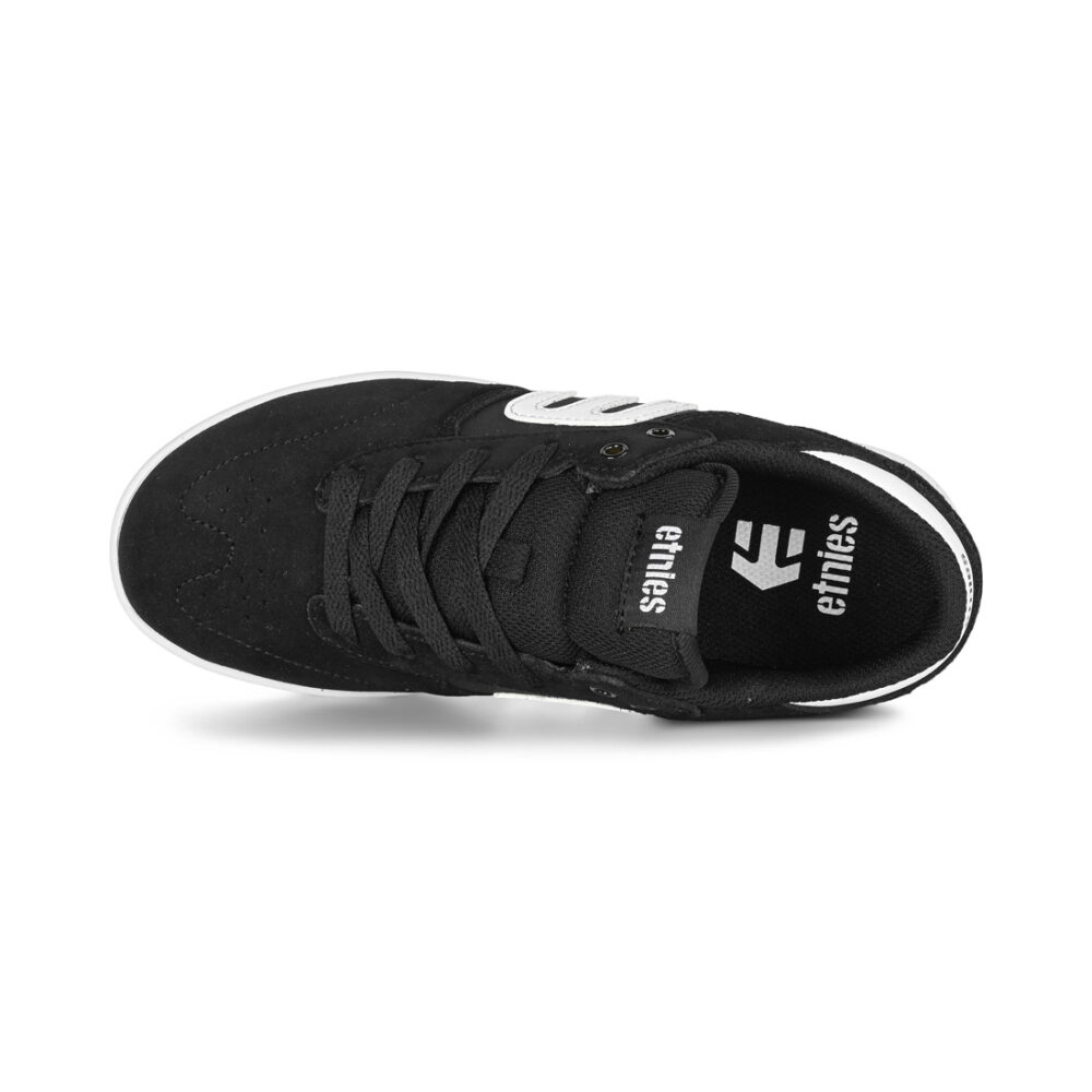 Etnies Windrow (Youth) Skate Shoes - Black/White/Gum