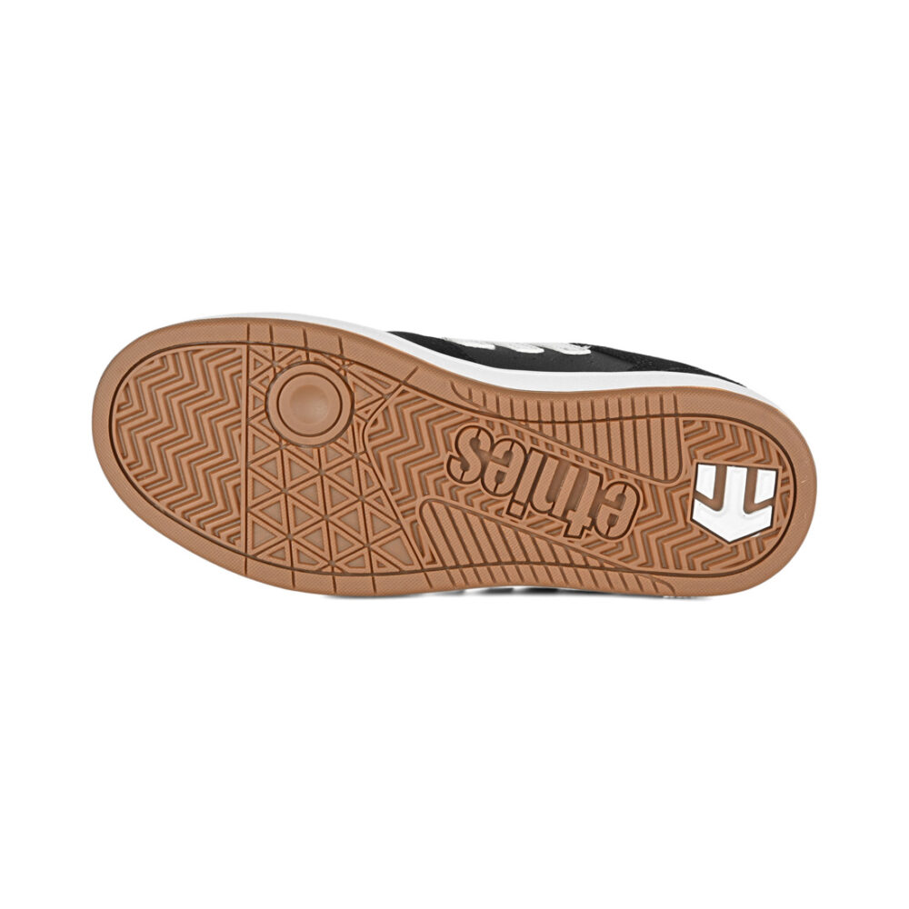 Etnies Windrow (Youth) Skate Shoes - Black/White/Gum