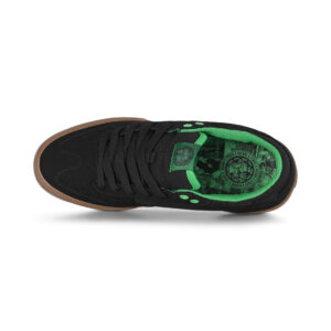 Etnies x Dig Windrow Vulc Skate Shoes - Black/Green/Gum