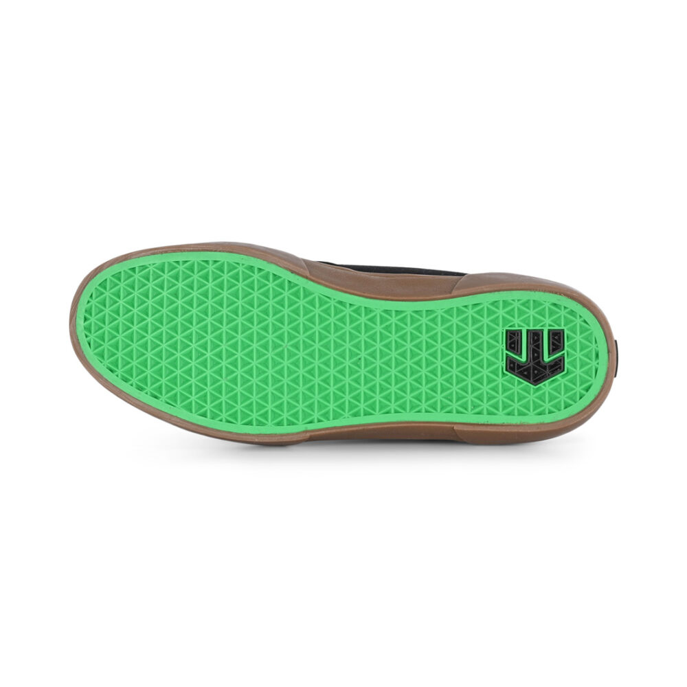Etnies x Dig Windrow Vulc Skate Shoes - Black/Green/Gum