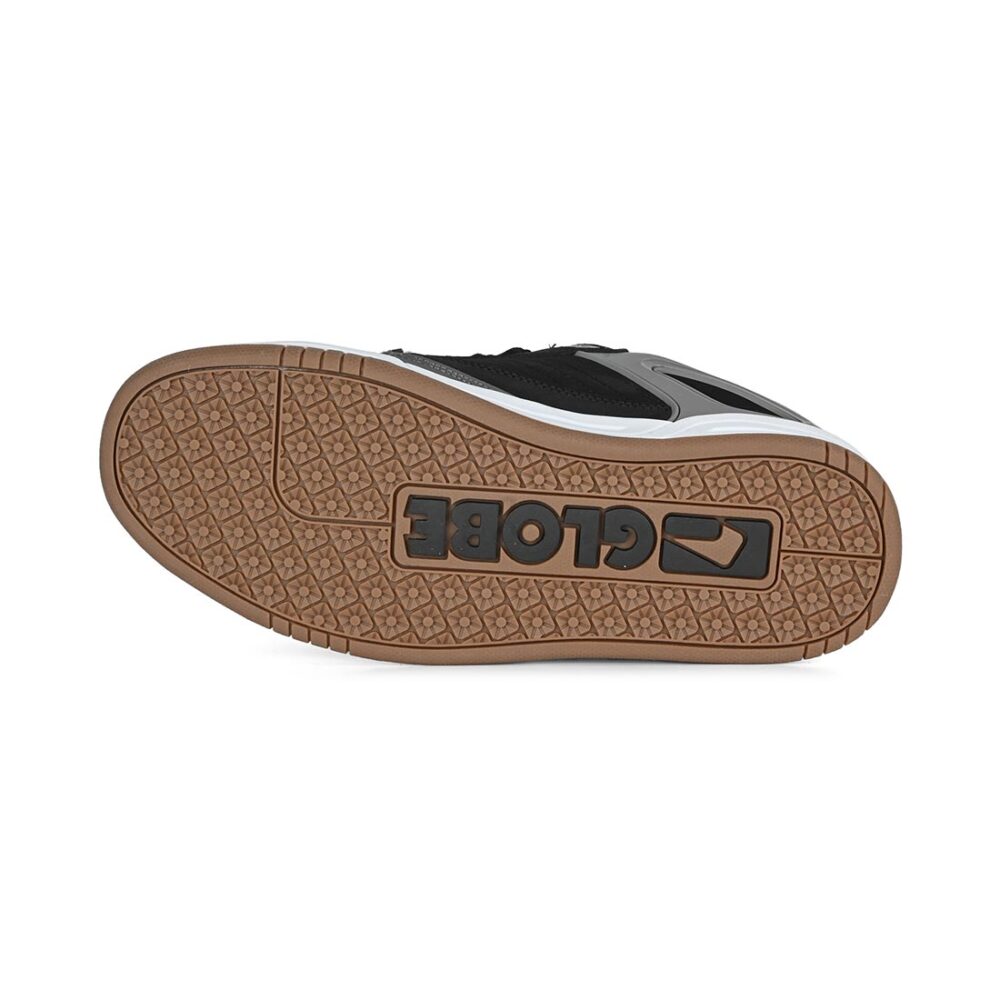 Globe Agent Skate Shoes - Black/Charcoal/Red