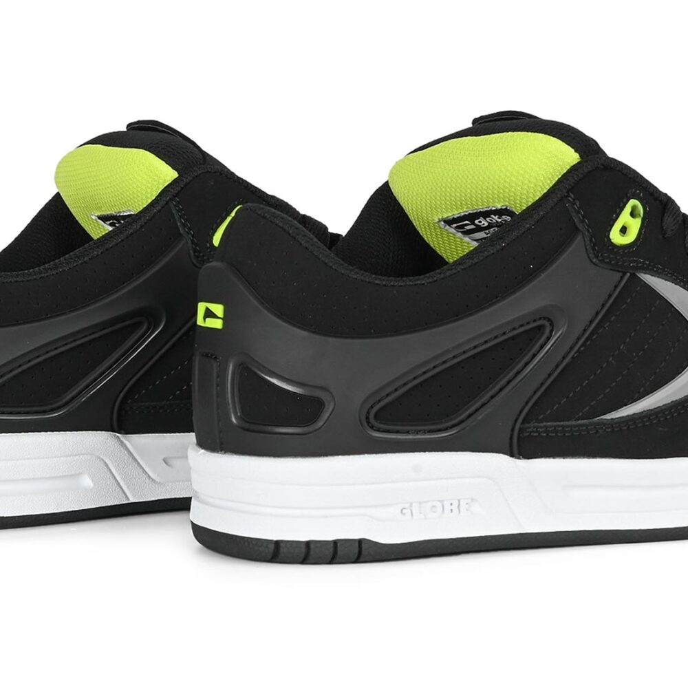 Globe Agent Skate Shoes - Black/Lime