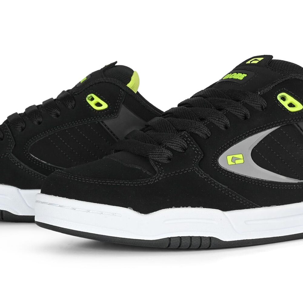 Globe Agent Skate Shoes - Black/Lime