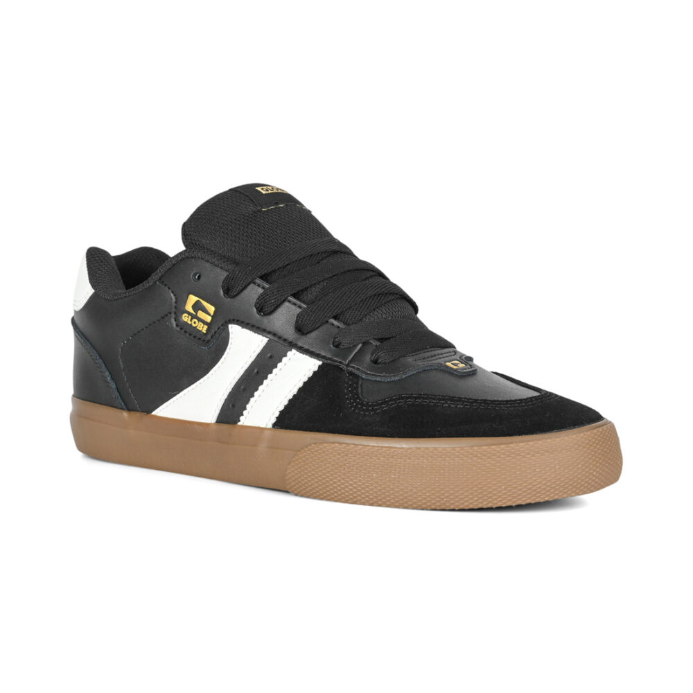 Globe Encore 2 Skate Shoes - Black/White/Gum