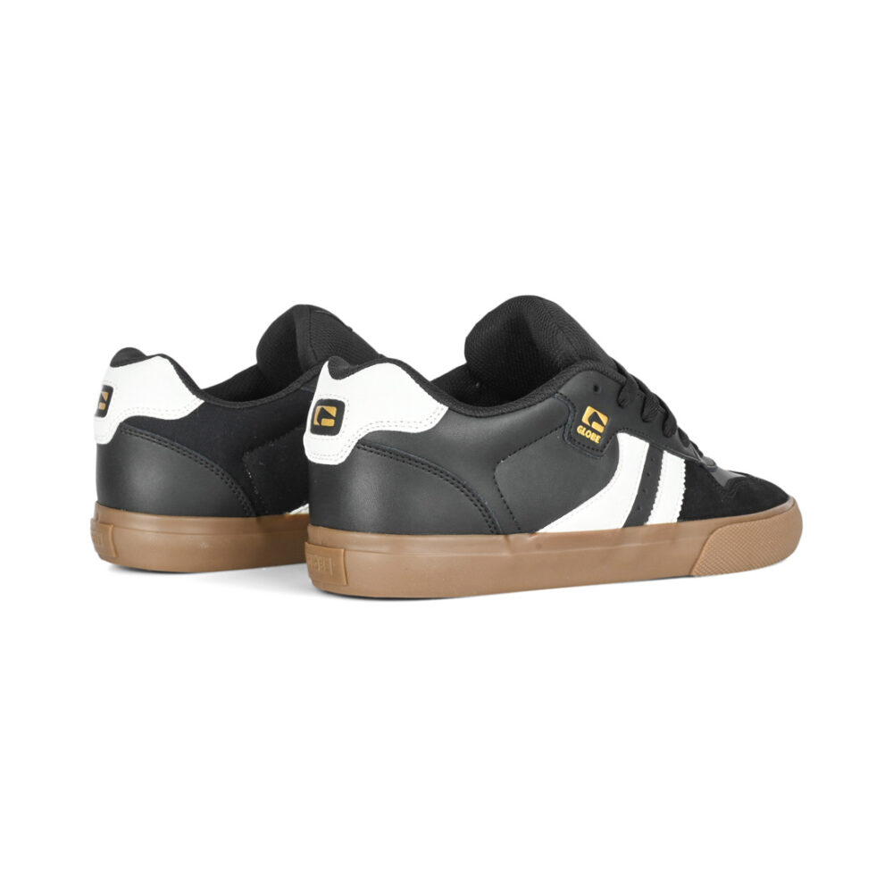 Globe Encore 2 Skate Shoes - Black/White/Gum