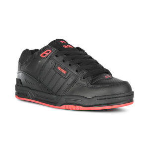 Globe Fusion Skate Shoes - Black/Red (HO24)