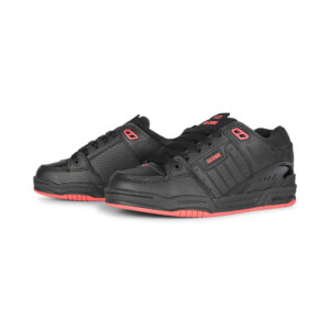 Globe Fusion Skate Shoes - Black/Red (HO24)