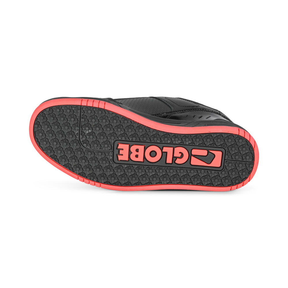 Globe Fusion Skate Shoes - Black/Red (HO24)