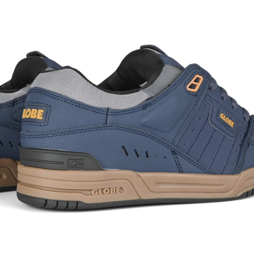 Globe Fusion Skate Shoes - Navy/Grey