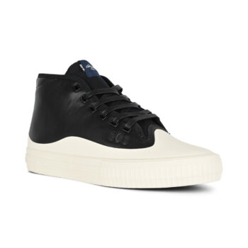 Globe Gillette Mid Skate Shoes - Black Leather