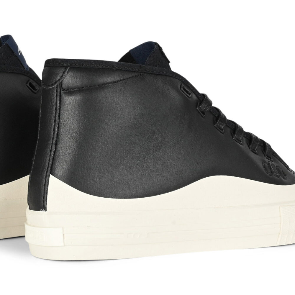 Globe Gillette Mid Skate Shoes - Black Leather