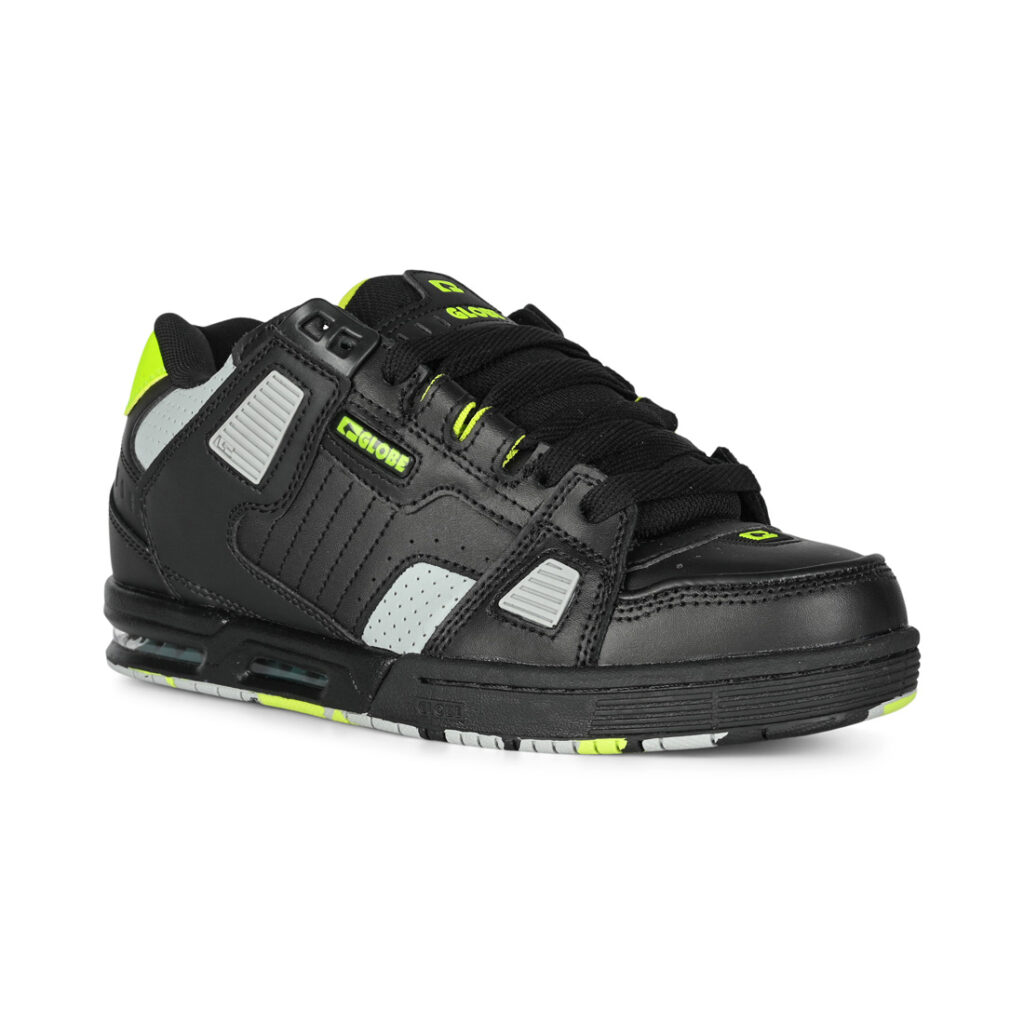 Globe Sabre Skate Shoes - Black/Lime