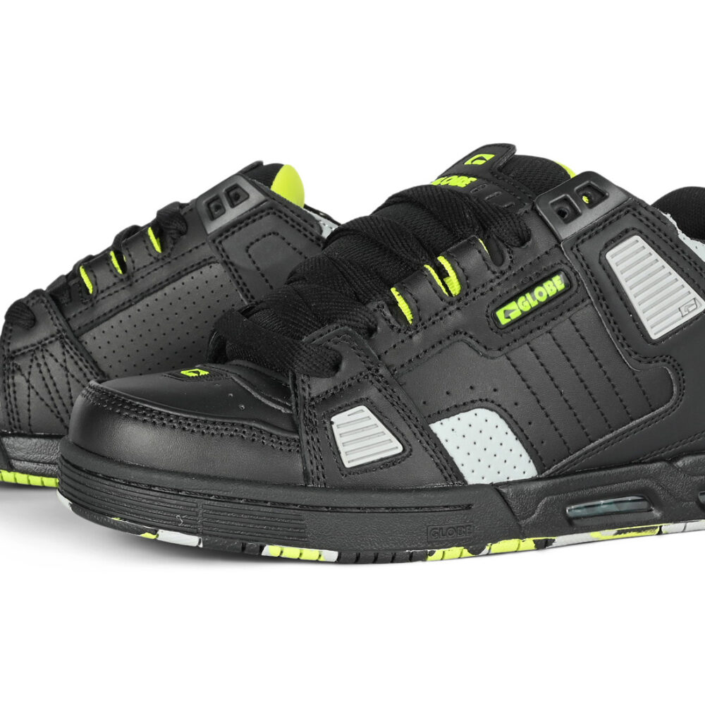 Globe Sabre Skate Shoes - Black/Lime
