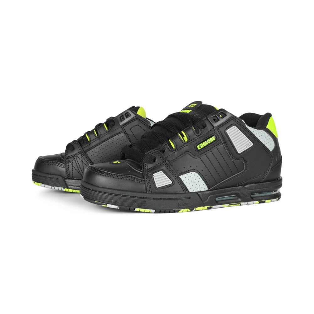 Globe Sabre Skate Shoes - Black/Lime