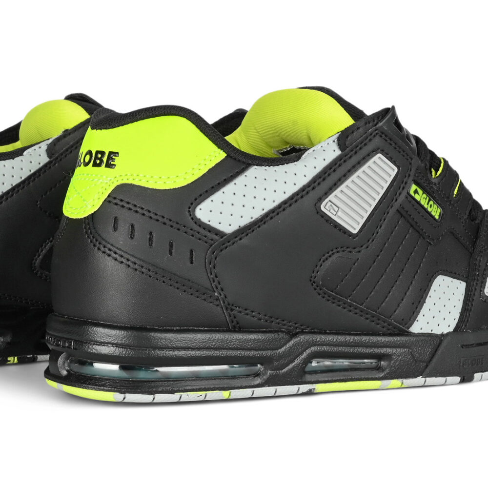 Globe Sabre Skate Shoes - Black/Lime