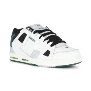 Globe Sabre Skate Shoes - White/Green