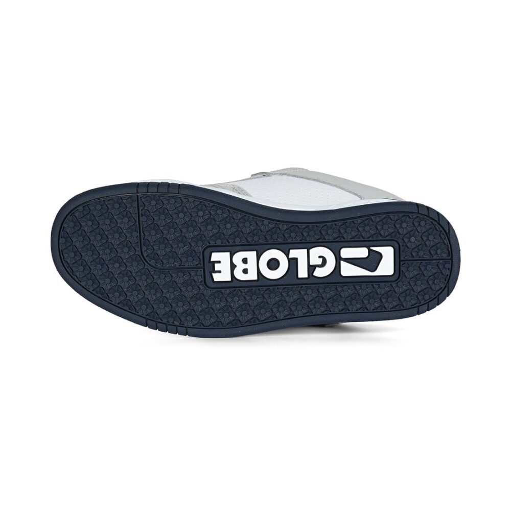 Globe Scribe Skate Shoes - Grey/White/Navy