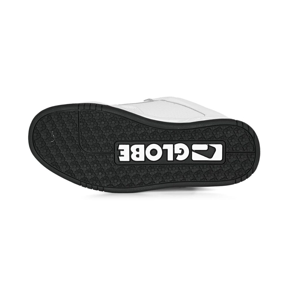Globe Scribe Skate Shoes - White/Green