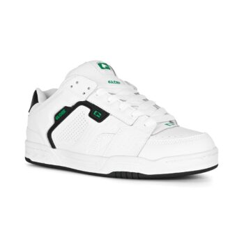 Globe Scribe Skate Shoes - White/Green