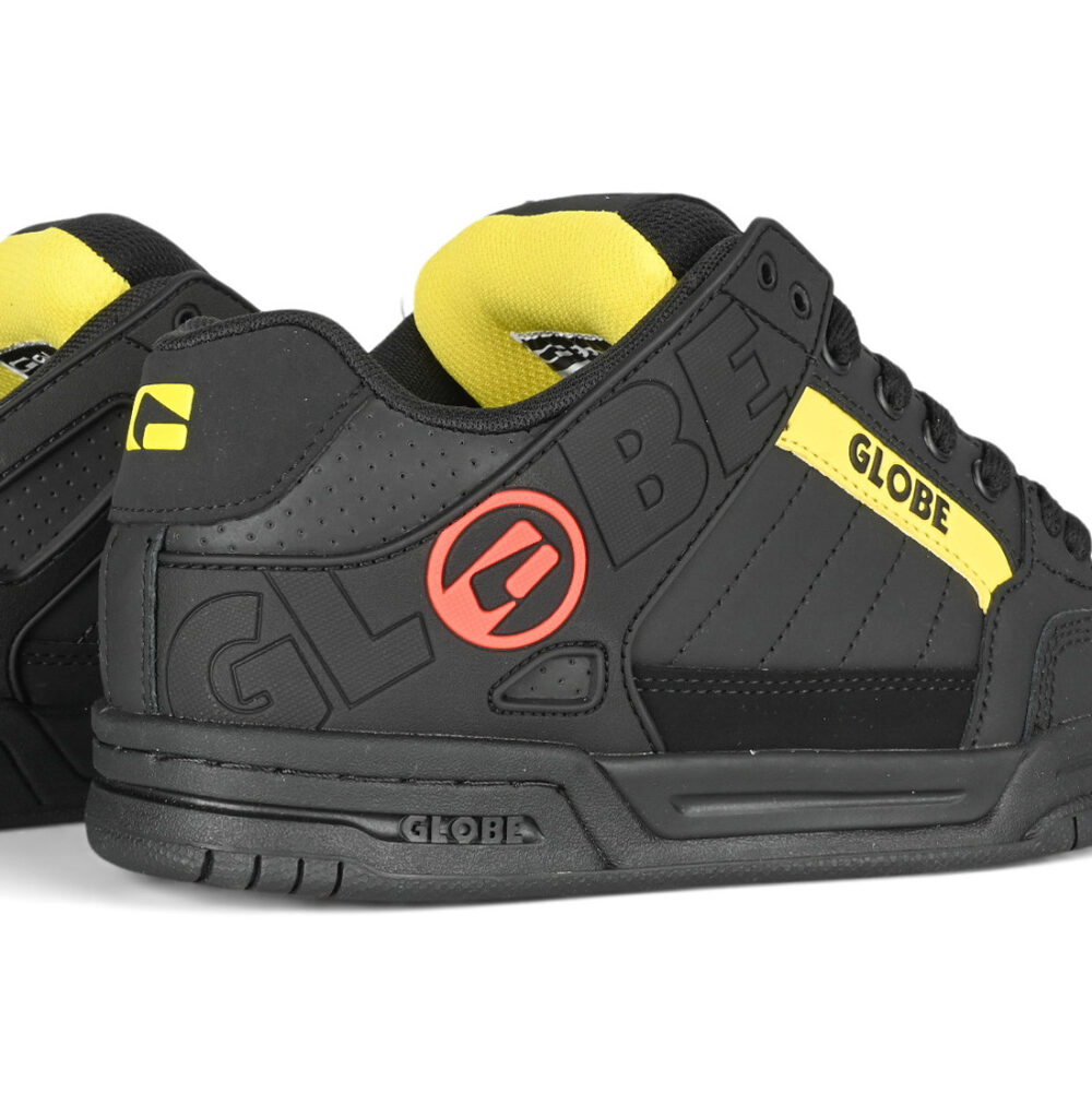 Globe Tilt Skate Shoes - Black/Sunset