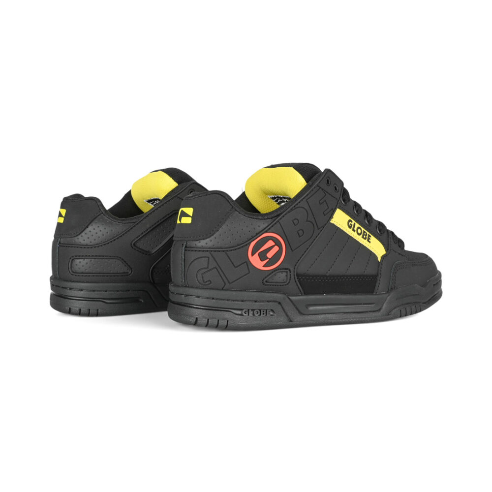 Globe Tilt Skate Shoes - Black/Sunset