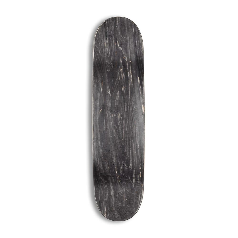 Heathen Moby Rising on Roundhead 8.75" Skateboard Deck - Metallic