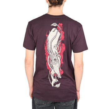 Heathen Moby vs Kraken Short-Sleeved T-Shirt - Plum