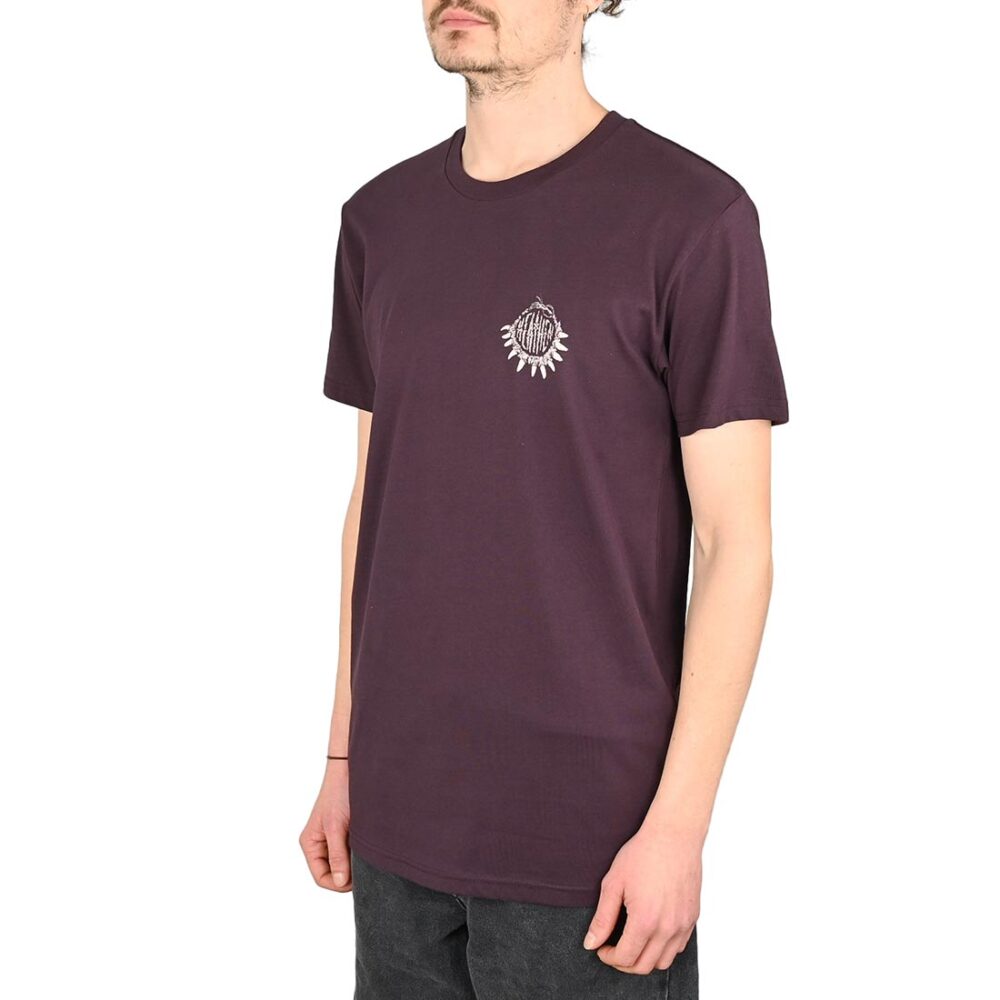Heathen Moby vs Kraken Short-Sleeved T-Shirt - Plum