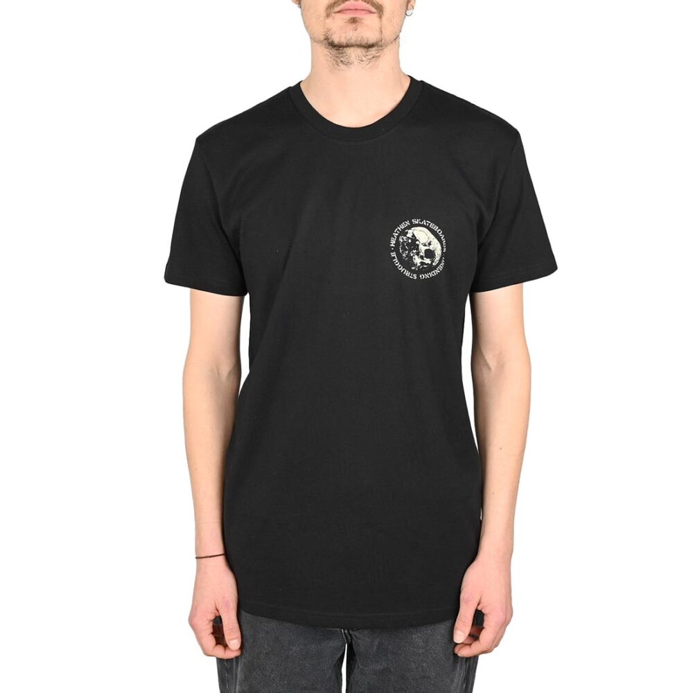 Heathen Sisyphus Short-Sleeved T-Shirt - Black
