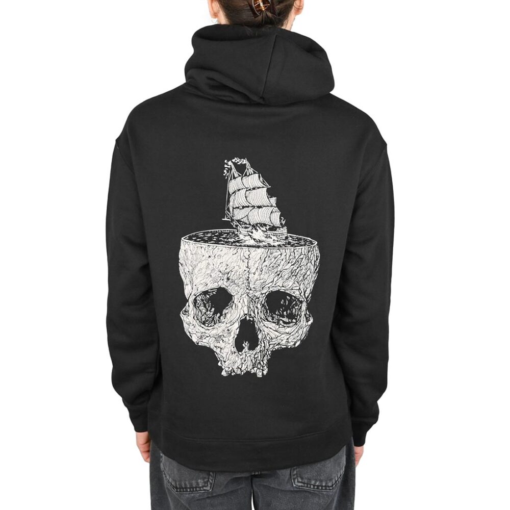Heathen Stormy Seas Pullover Hoodie - Black