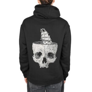 Heathen Stormy Seas Pullover Hoodie - Black