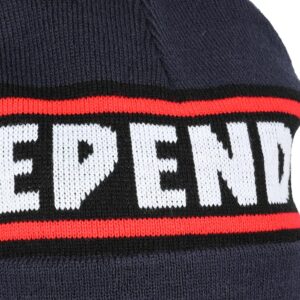 Independent Bar Logo Beanie Hat - Navy