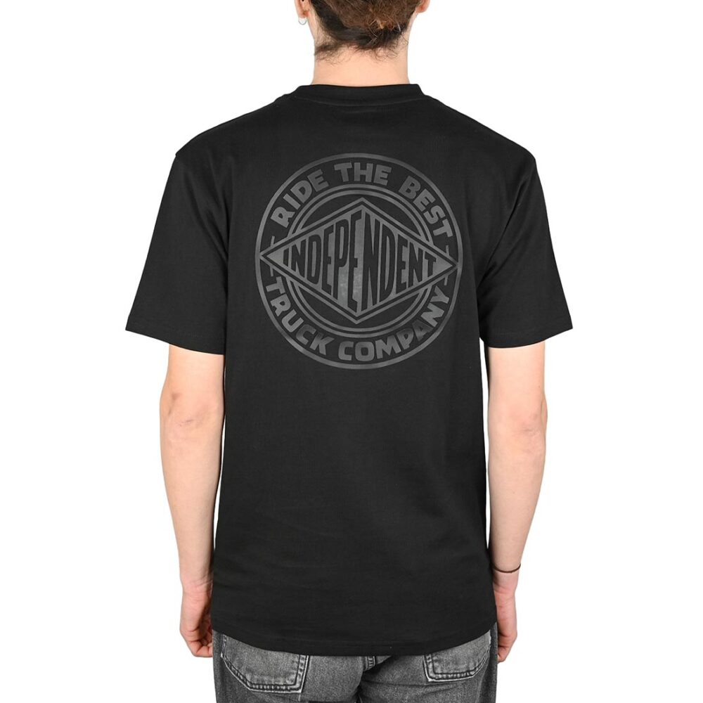Independent Clipper S/S T-Shirt - Black