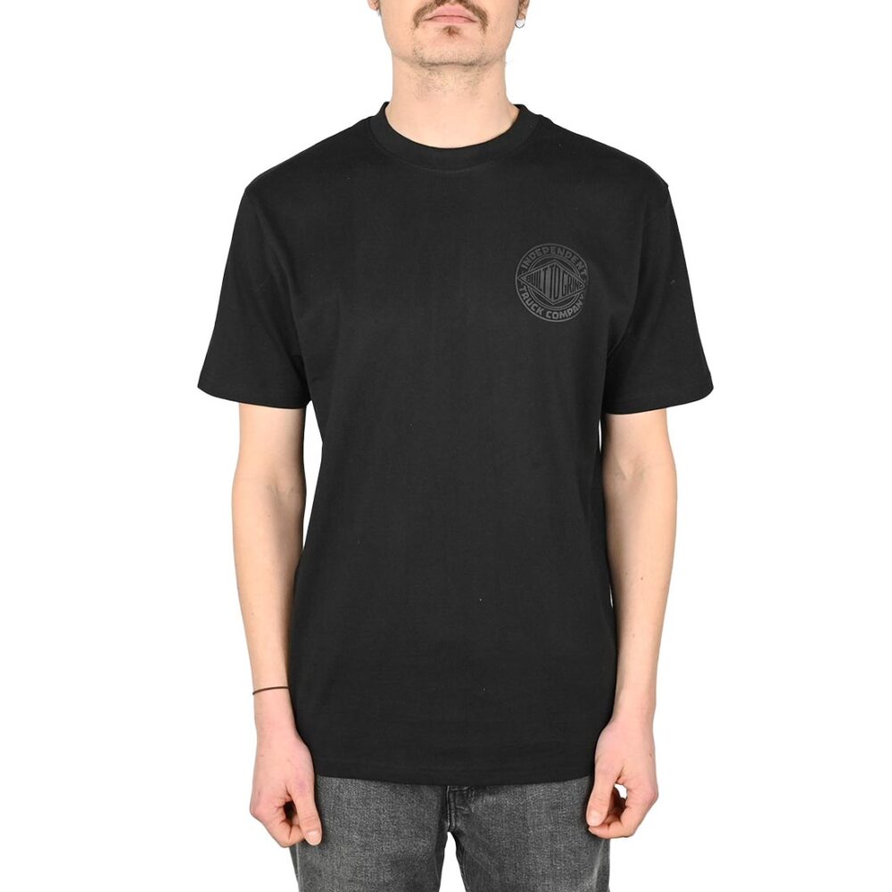 Independent Clipper S/S T-Shirt - Black