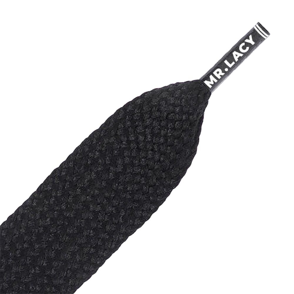 Mr. Lacy Fatties 130cm Shoelaces - Black