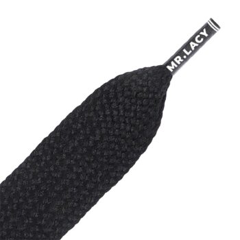 Mr. Lacy Fatties 130cm Shoelaces - Black