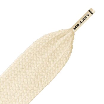 Mr. Lacy Fatties 130cm Shoelaces - Cream