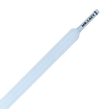 Mr. Lacy Flatties 120cm Shoelaces - Pastel Baby Blue