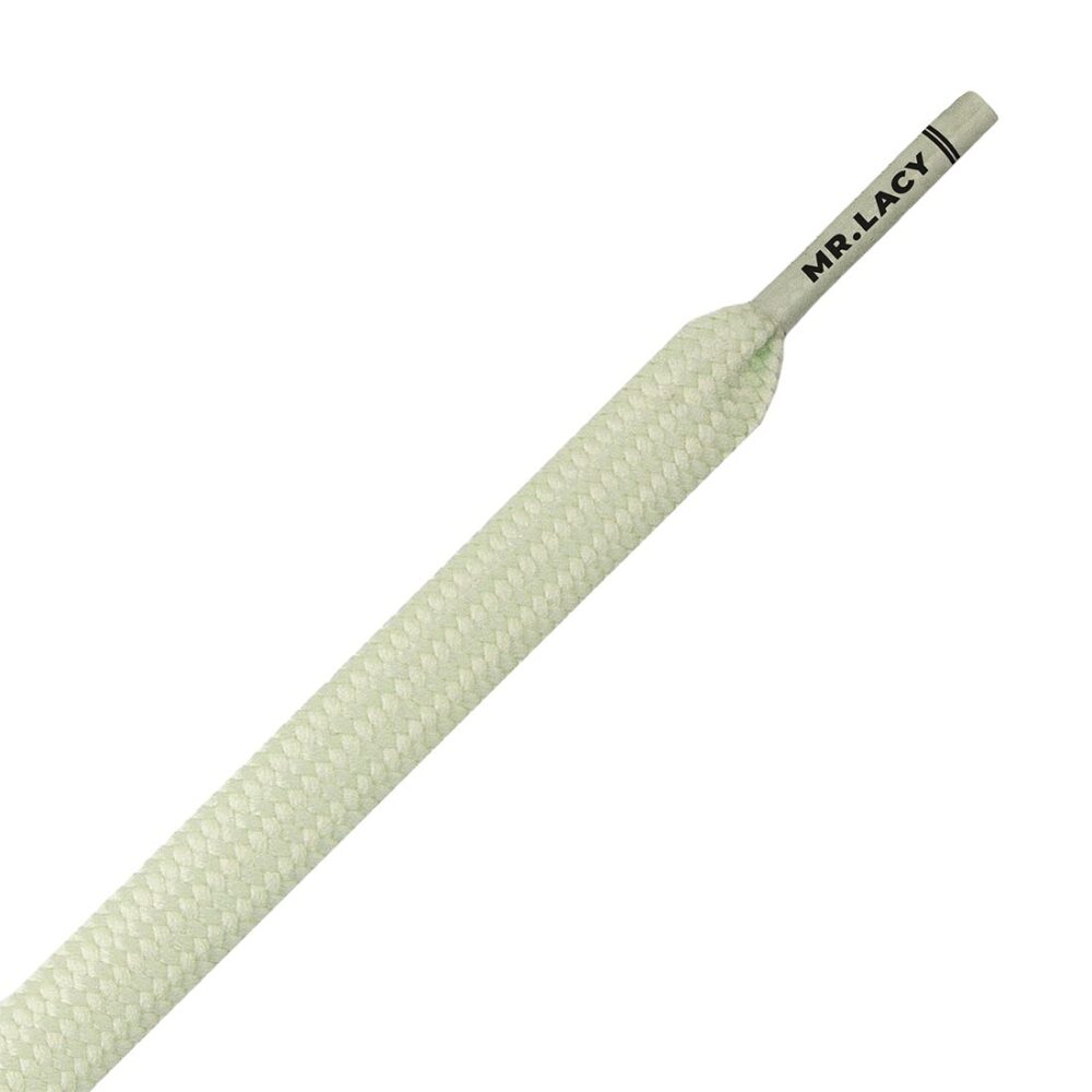 Mr. Lacy Flatties 120cm Shoelaces - Pastel Green