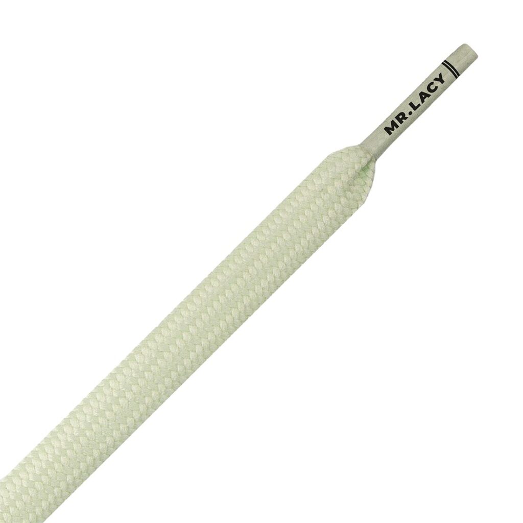 Mr. Lacy Flatties 120cm Shoelaces - Pastel Green
