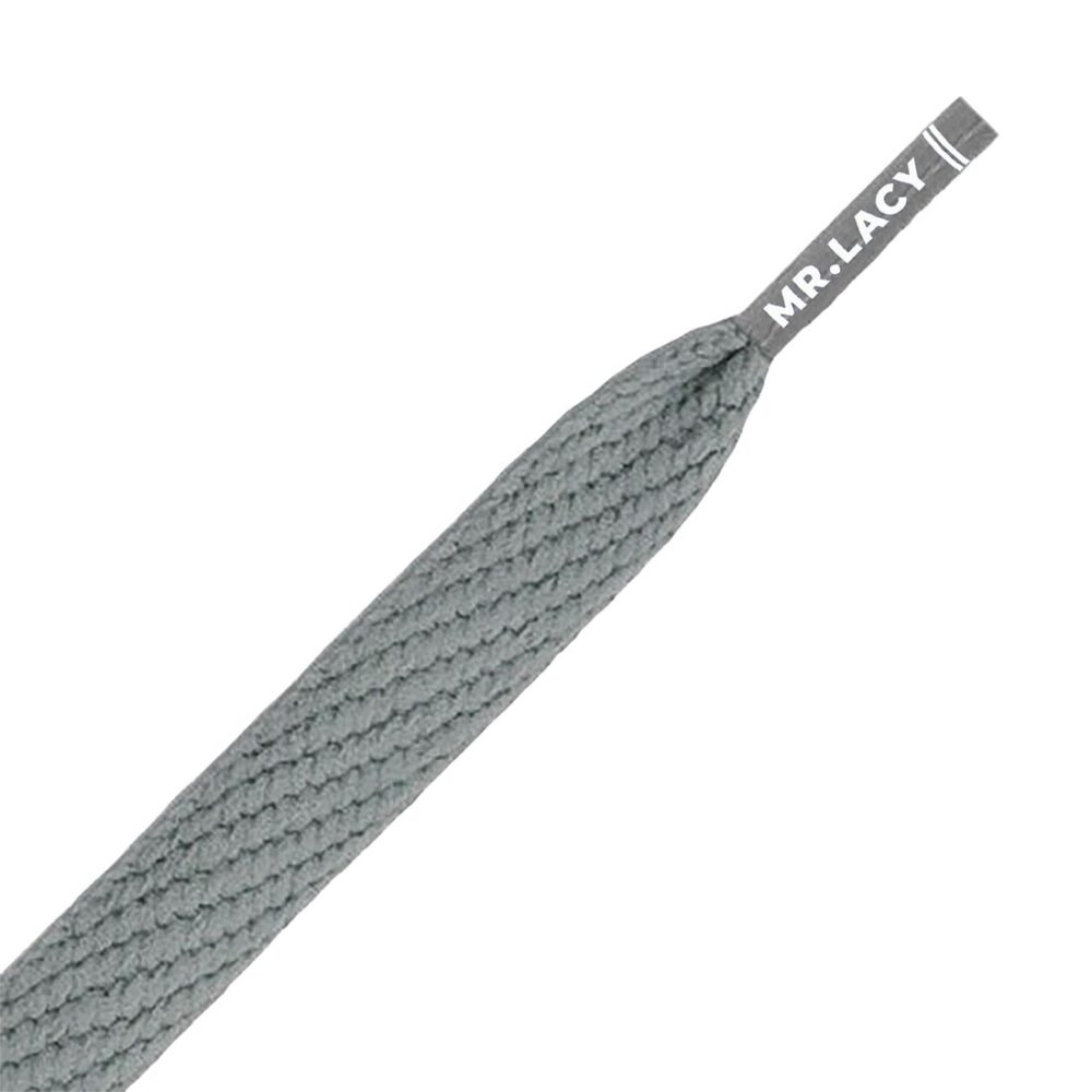 Mr. Lacy Flatties 130cm Shoelaces - Dark Grey